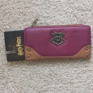Warner Bros. Harry Potter Purple and Tan Wallet